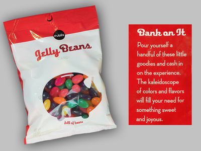 Bank on It
Pour yourself a handful of these little goodies and cash in on the experience. The kaleidoscope of colors and flavors will fill your need for something sweet and joyous.